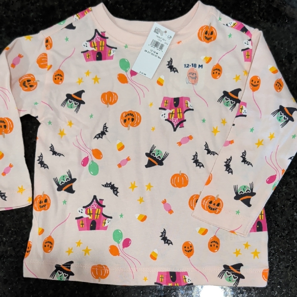 Old Navy Halloween Pink Toddler Shirt
